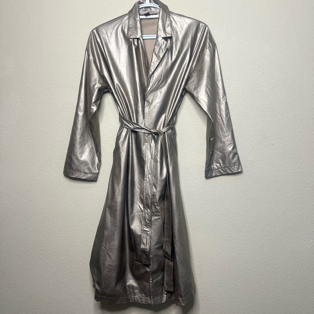 Forever 21 Metallic Silver Jacket